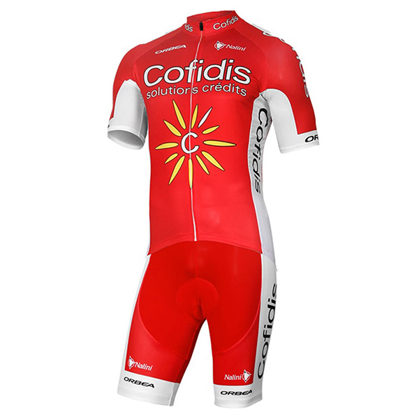 2017 Maglia Cofidis rosso